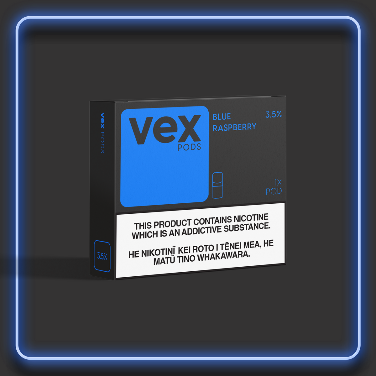 Blue Raspberry Single Replacement Pod by VEX