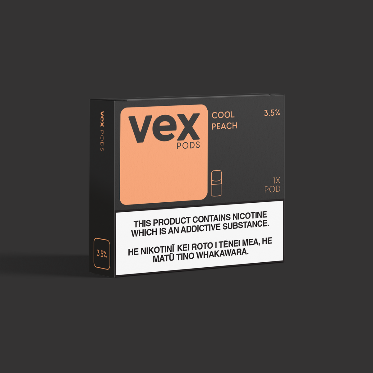 Cool Peach Single Replacement Pod by VEX
